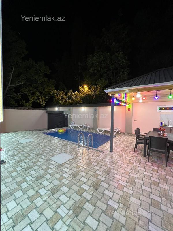 Günlük 4 otaqlı Həyət evi / Villa, 150 m², Qəbələ — Ev, villa, Qəbələ (4)
