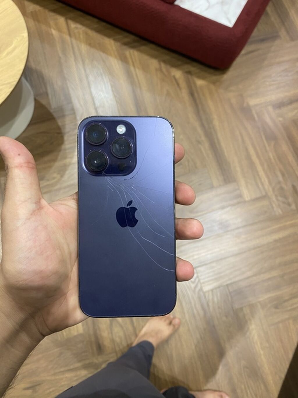 IPhone 14 Pro, 128 GB, Deep Purple — Apple iPhone, Sumqayıt