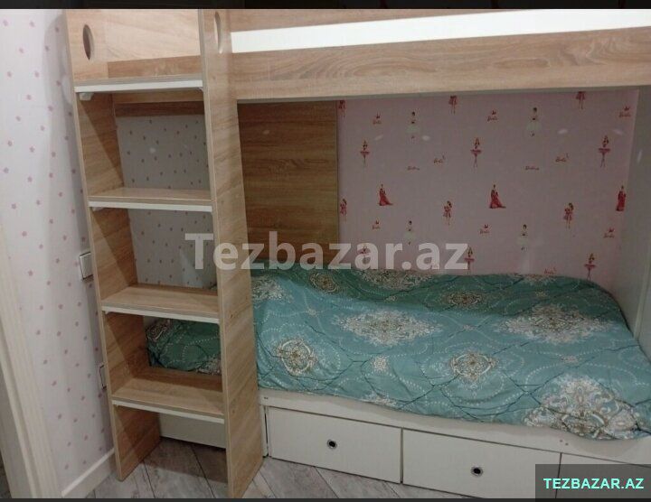 İkimərtəbəli çarpayı satılır — Mebel, Xırdalan (3)
