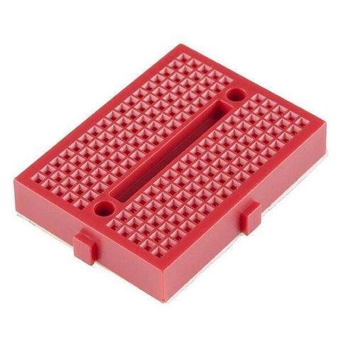 Qırmızı Mini Breadboard – 170 dəlikli prototipləmə lövhəsi - 170 — Bakı