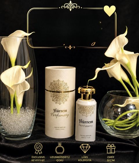 Hurrem Perfumery Jadore qadınlar üçün ətir suyu 50 ml — Bakı