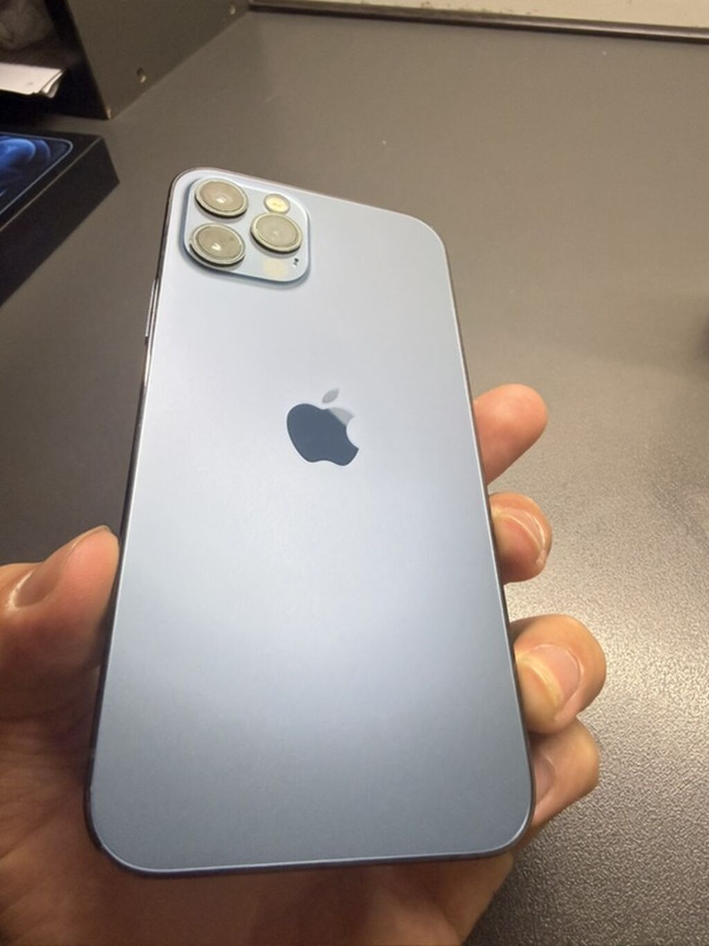 IPhone 12 Pro, 128 GB, Sierra Blue, Simsiz şarj — Apple iPhone, Bakı (2)