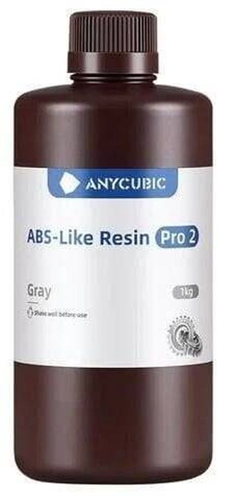 Anycubic ABS-Like Resin Pro 2, Boz, 1 kq Resin texnologiyalı 3D — Bakı