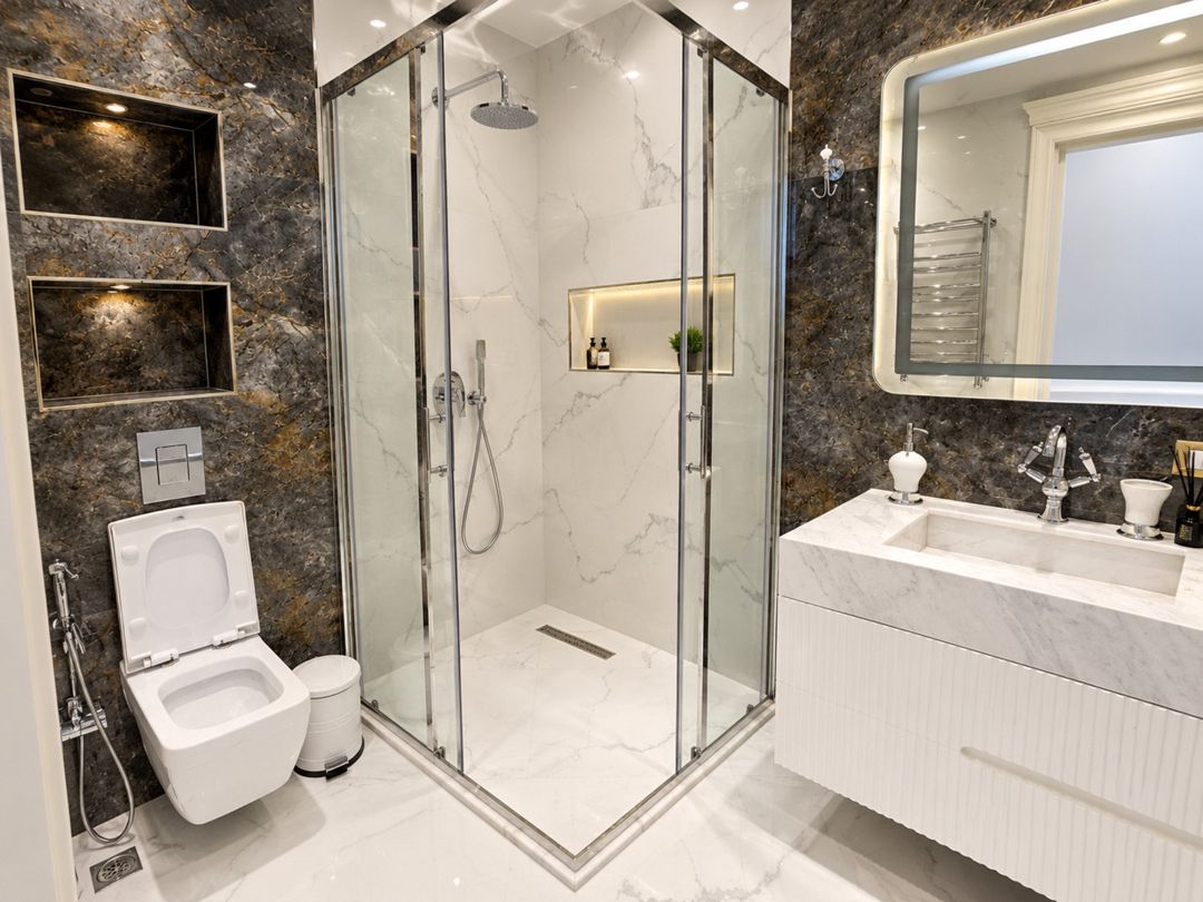İcarəyə verilir 3 otaqlı yeni tikili 145 m² — Mənzil, Bakı (7)
