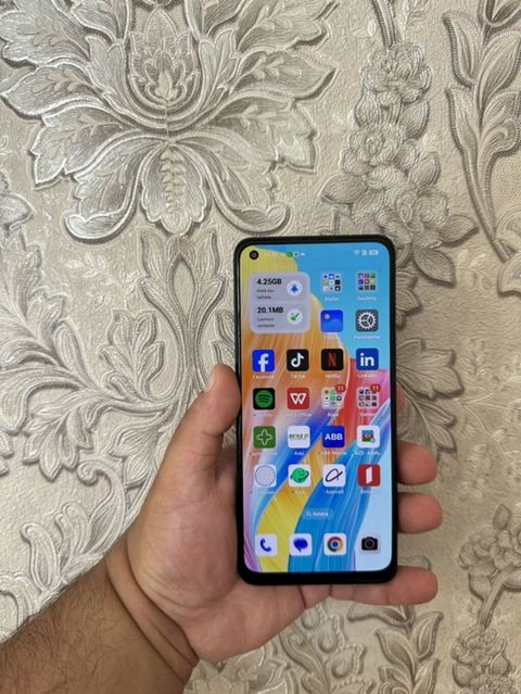 Oppo A57, 256 GB, rəng - Qara, Barmaq izi — Sumqayıt