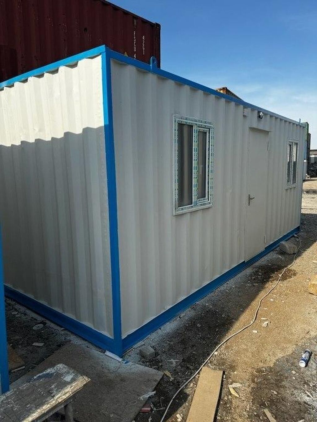 Konteyner 6 metre konteyner Şəhər: Bakı Xidmətin növü: Hazır — Hazır konstruksiyalar, Bakı (2)