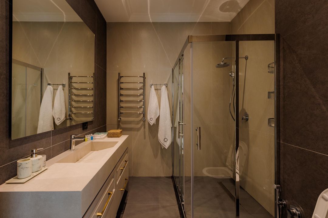 6 otaqlı cottage, 600 m², Bakı şəhəri, Xəzər rayonu, Buzovna qəsəbəsi, Mərdəkan-Zaqulba-Bilgəh yolu, 3-cü km — Ev, villa, Bakı (5)