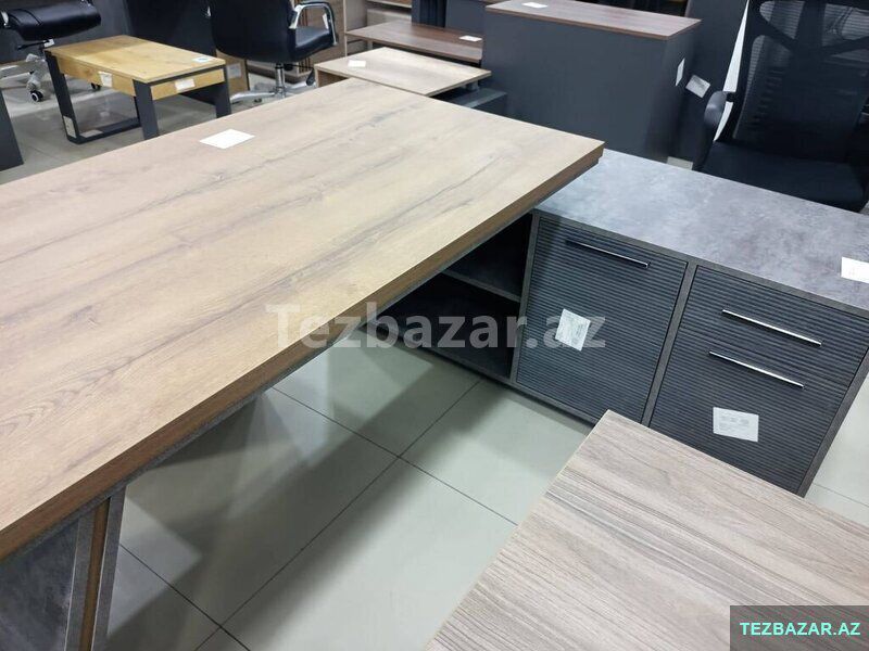 Ofis masası — Ofis mebeli, Bakı (3)