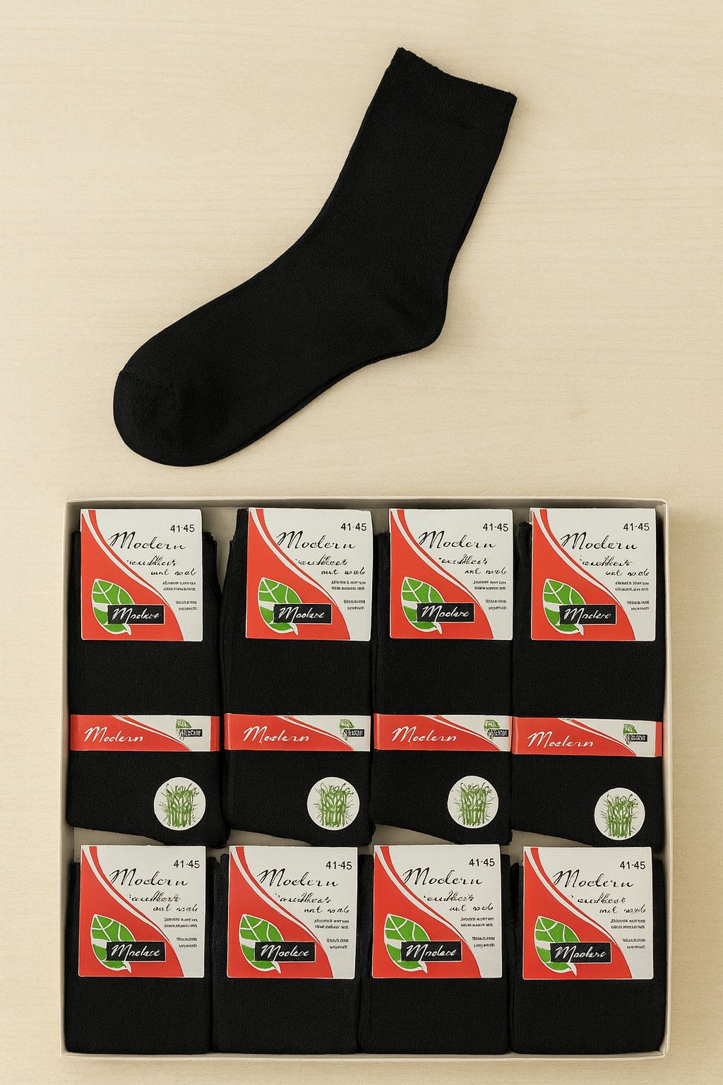 Kişi corabı modern 12cüt qara pambıq — Mallar, Bakı