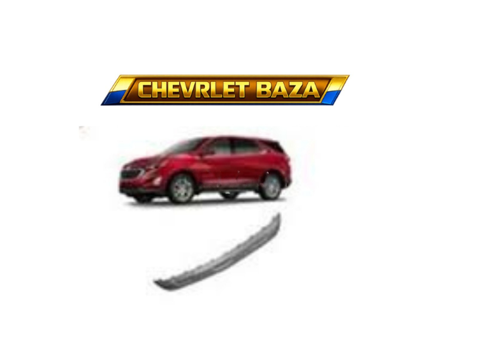 Arxa bufer üstü nikel Chevrolet Equinox 2021 — Kuzov hissələri, Sumqayıt