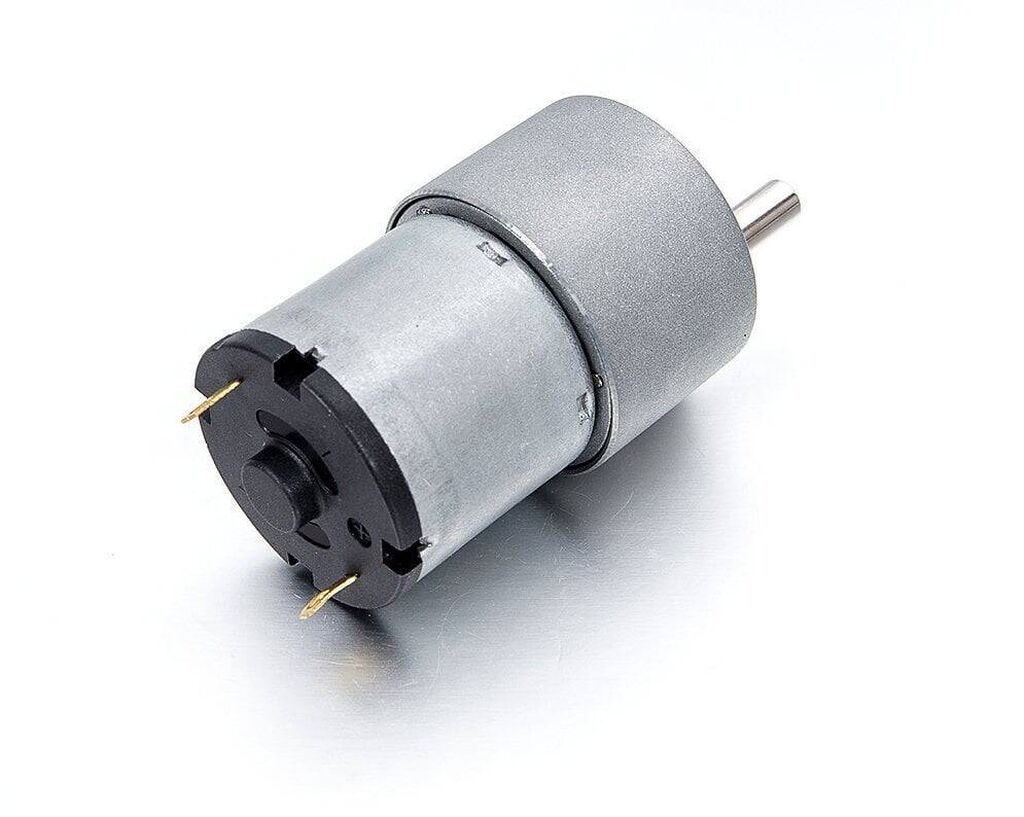 12V 100 RPM 37mm Reduktorlu DC Motor Metal dişlili, yüksək torklu DC — Transmissiya, Bakı