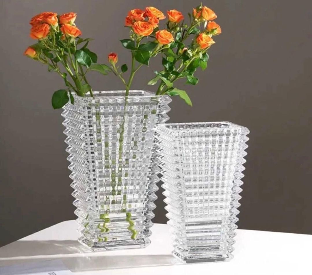 Güldan, şüşə, şəffaf, 17 sm — Mallar, Bakı (3)