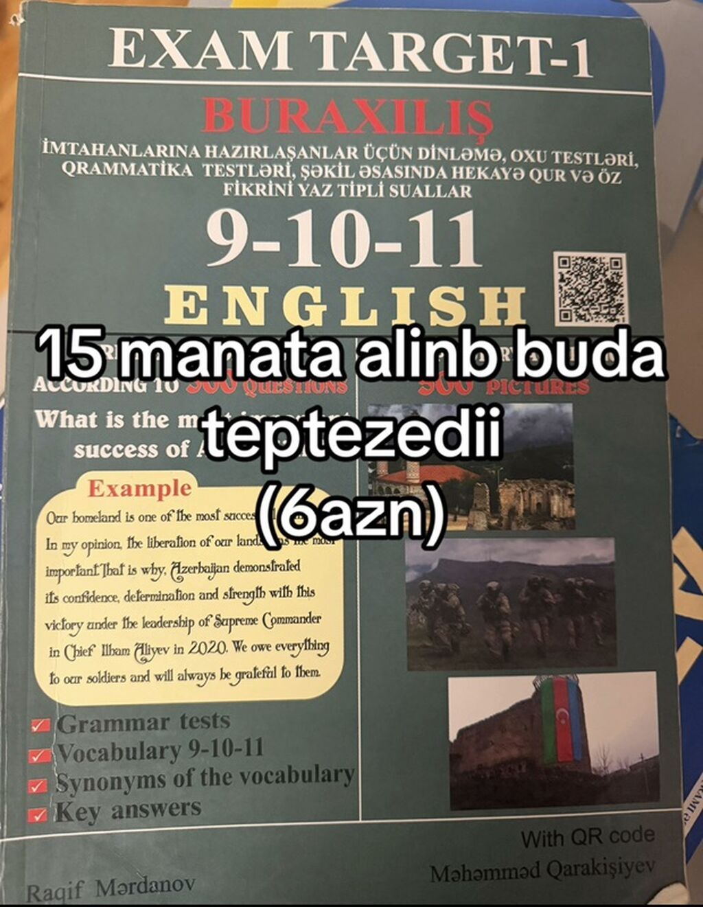 DİM və ali məktəb dərs vəsaitləri paketi 1) Tarix – III qrup, Qəbul — Kitablar, Bakı (8)