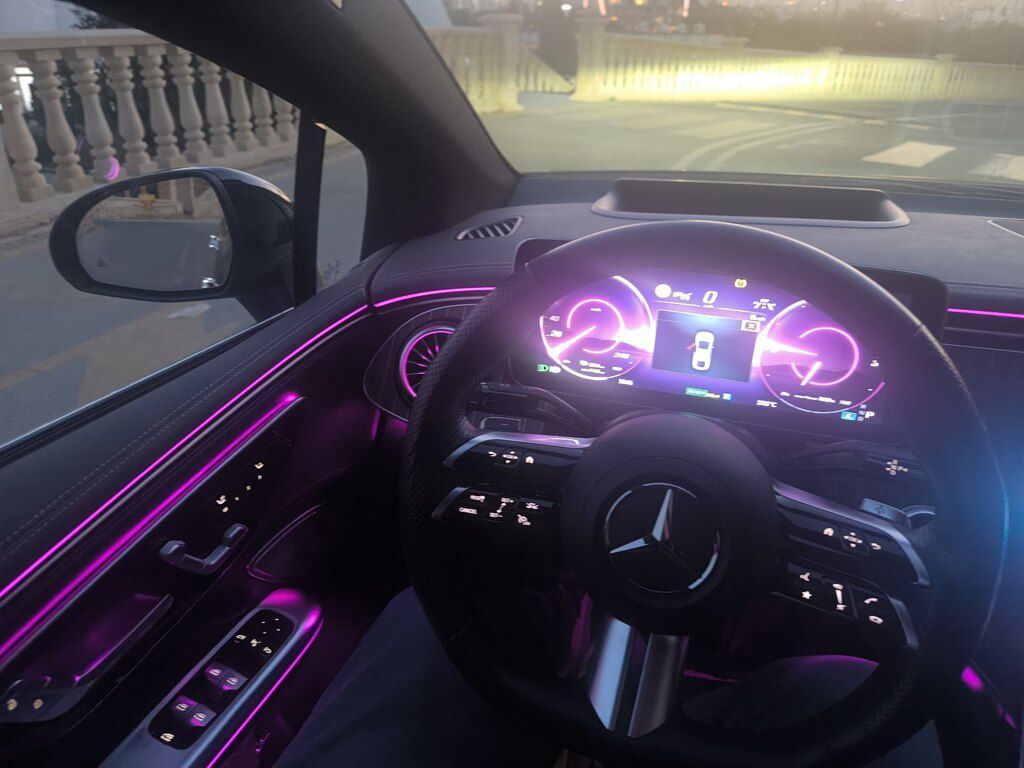 Mercedes EQE 350, 96 kWh, 2022 il, 72 000 km — Avtomobillər, Bakı (10)