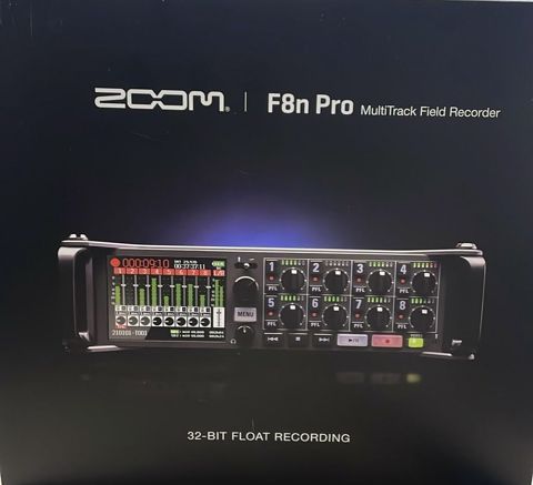 Zoom F8n Pro peşəkar çəkilişlər üçün 8 kanallı field recorder-dir — Digah
