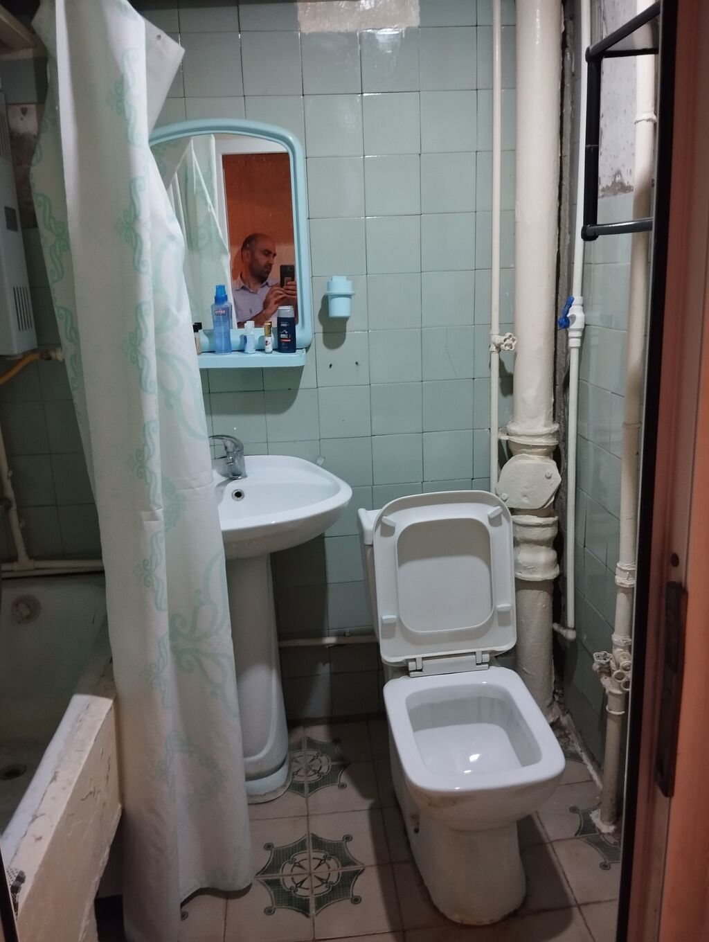 Kirayə üçün 1 otaqlı, mebellə və texnika ilə təchiz olunmuş mənzil — Mənzil, Bakı (6)