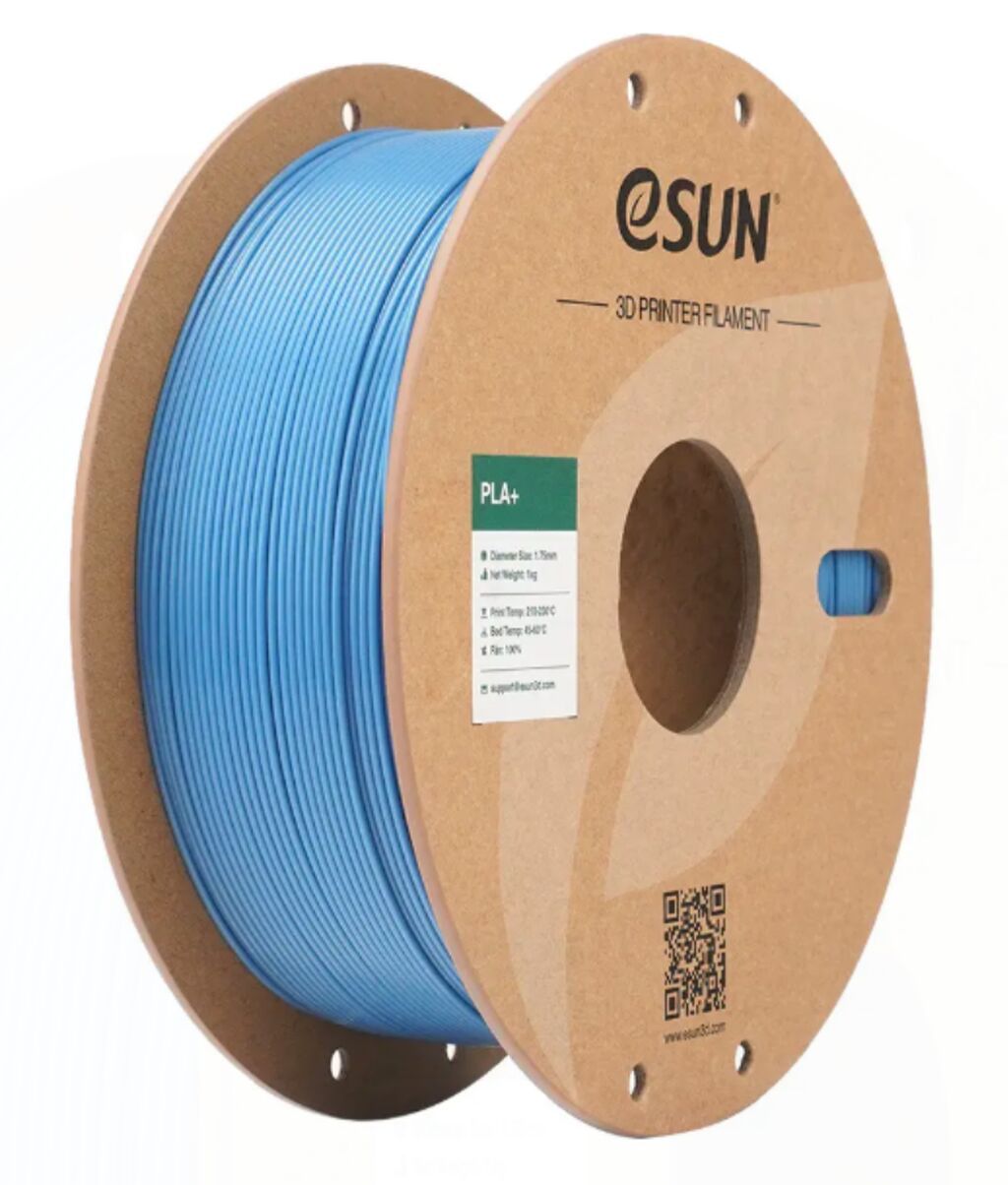 Esun PLA Plus 1.75 mm Filament – Duman Mavisi (Haze Blue), 1 kq PLA+ — İstehlak malları və aksesuarlar, Bakı