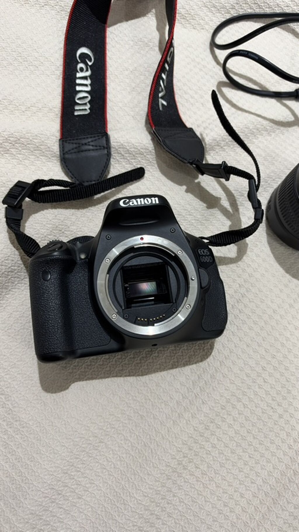 Canon EOS 600D fotoaparat dəsti 1-2 dəfə istifadə olunub. Problemi — Fotoaparat, Bakı (2)