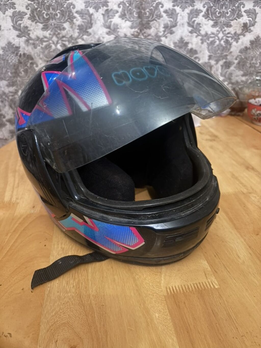 Motor kaskı – Nova, tam üz qoruyuculu (full-face) model — Motosiklet geyimi, Bakı (3)
