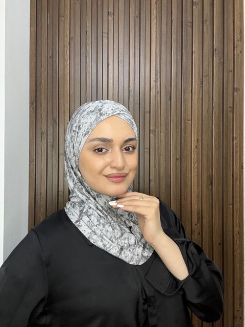 Hicab ŞFA006 Parça Açıq boz Ölçü One size — Bakı
