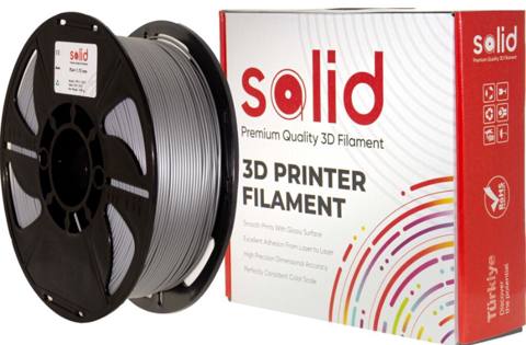 Solid Filament PLA Plus Gümüş Boz – 1 kq (1.75 mm) 3D basqılarınızda — Robotzade Azərbaycan — Electronics