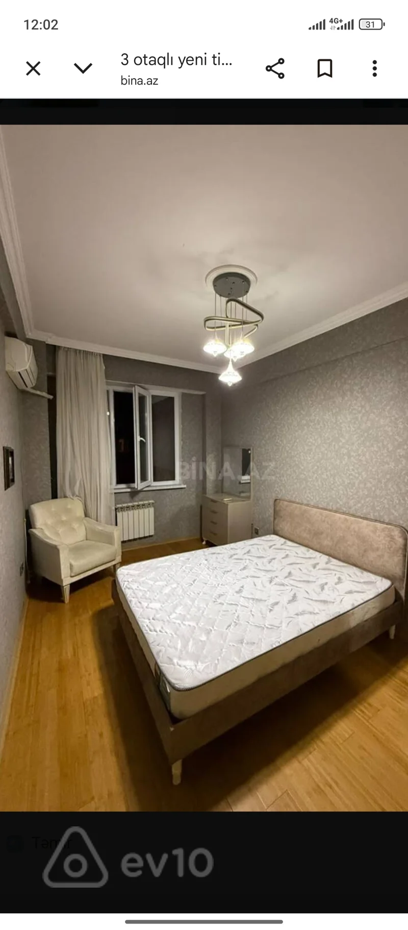 3 otaqlı mənzil, 90 m², Xırdalan — kirayə — Mənzil, Xırdalan (3)