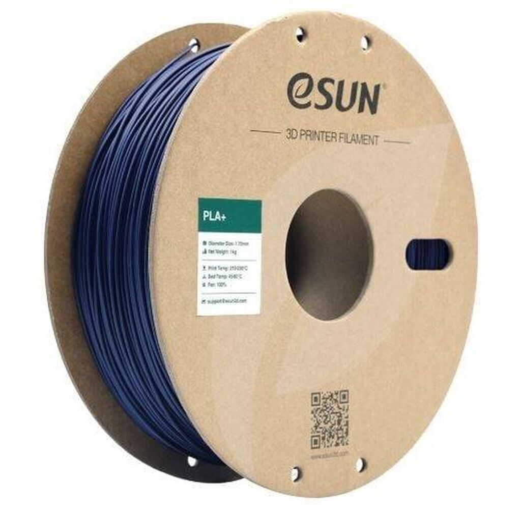 Esun PLA Plus 1.75 mm Filament – Tünd Mavi, 1 kq PLA+ asan çap — İstehlak malları və aksesuarlar, Bakı (2)