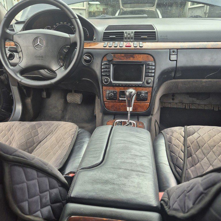Mercedes S 320, 3.2 L, 1999 il, 268 000 km — Avtomobillər, Bakı (8)