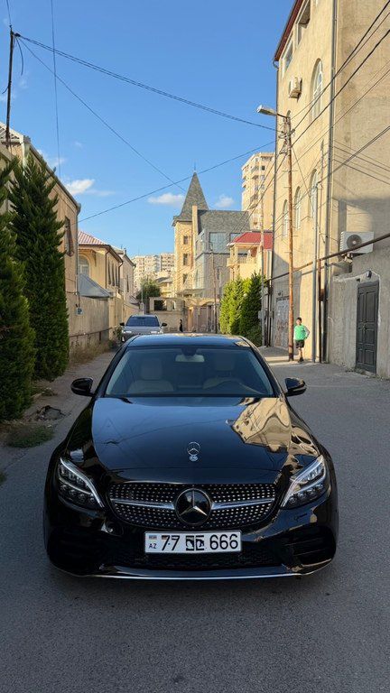 Mercedes C 300, 2.0 L, 2015 il, 116 000 km — Avtomobillər, Bakı (2)