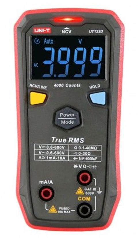 UNi-T UT123D Ağıllı Rəqəmsal Multimetr Təsvir: UT123D Ac/dc — Bakı