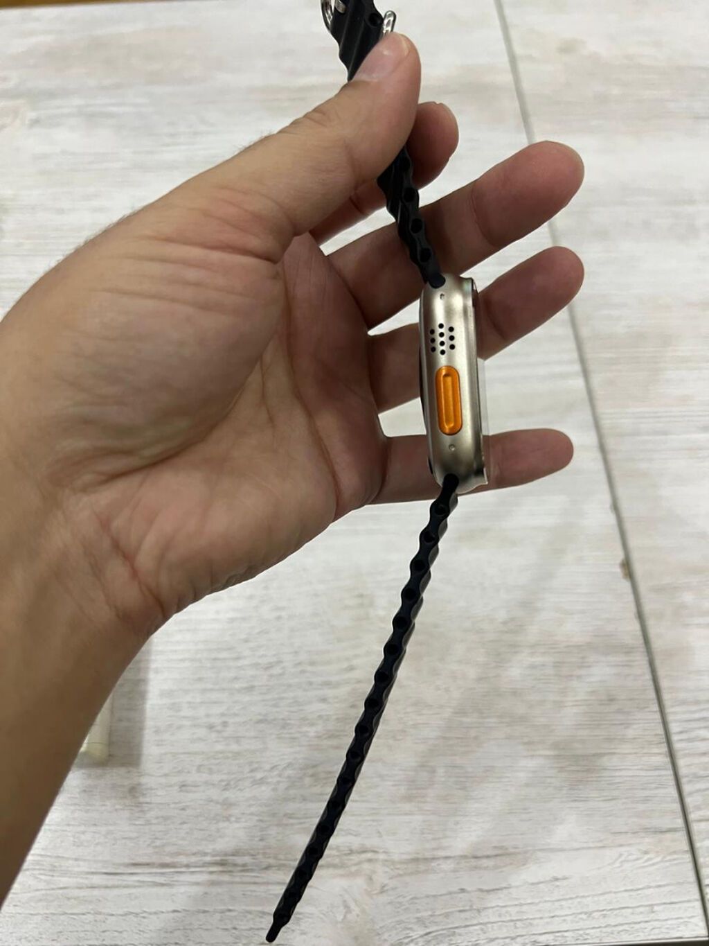 İşlənmiş, Smart saat, Sensor ekran, rəng - Gümüşü — Ağıllı saatlar, Bakı (3)