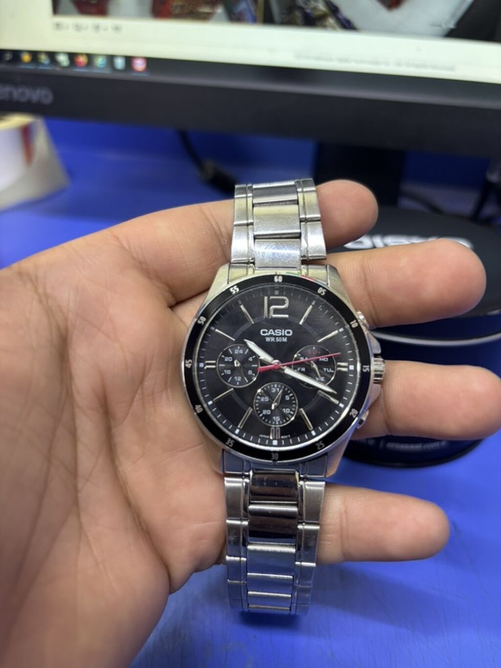 Casio kişi qol saatı – Model: MTP‑1374D‑1AVDF Xüsusiyyətlər: - Korpus — Qol saatları, Digah (2)