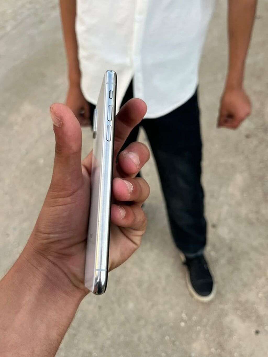 IPhone X, 64 GB, Gümüşü, Face ID — Apple iPhone, Bakı (3)