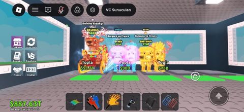 Roblox oyunu üçün oyun içi hesab/paket: “Burger ve Fryure” temalı — Bakı