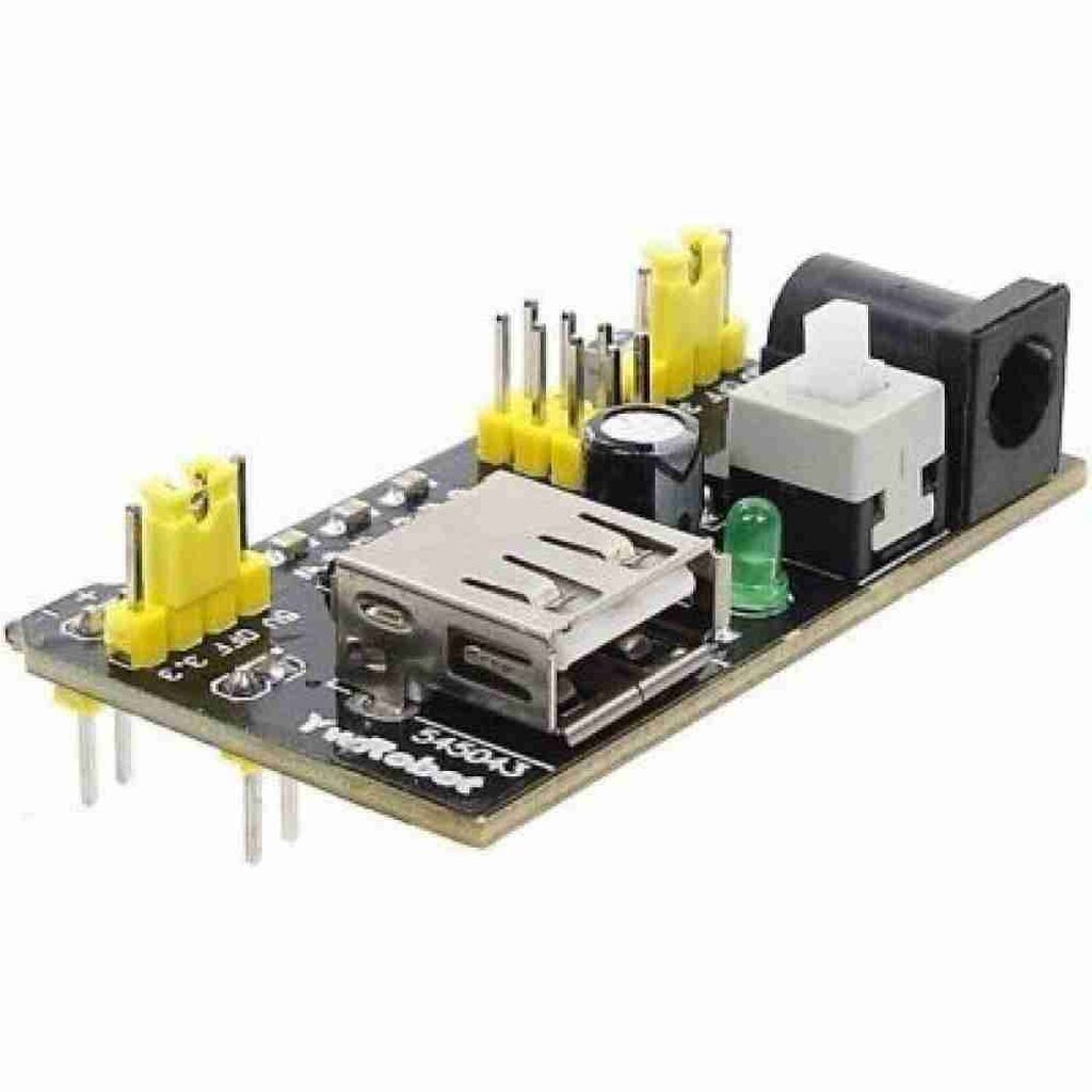 3.3V/5V Breadboard Güc Kartı Breadboardlar ilə tam uyğun olan bu — Qida bloklari, Bakı