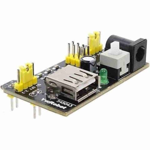 3.3V/5V Breadboard Güc Kartı Breadboardlar ilə tam uyğun olan bu — Bakı