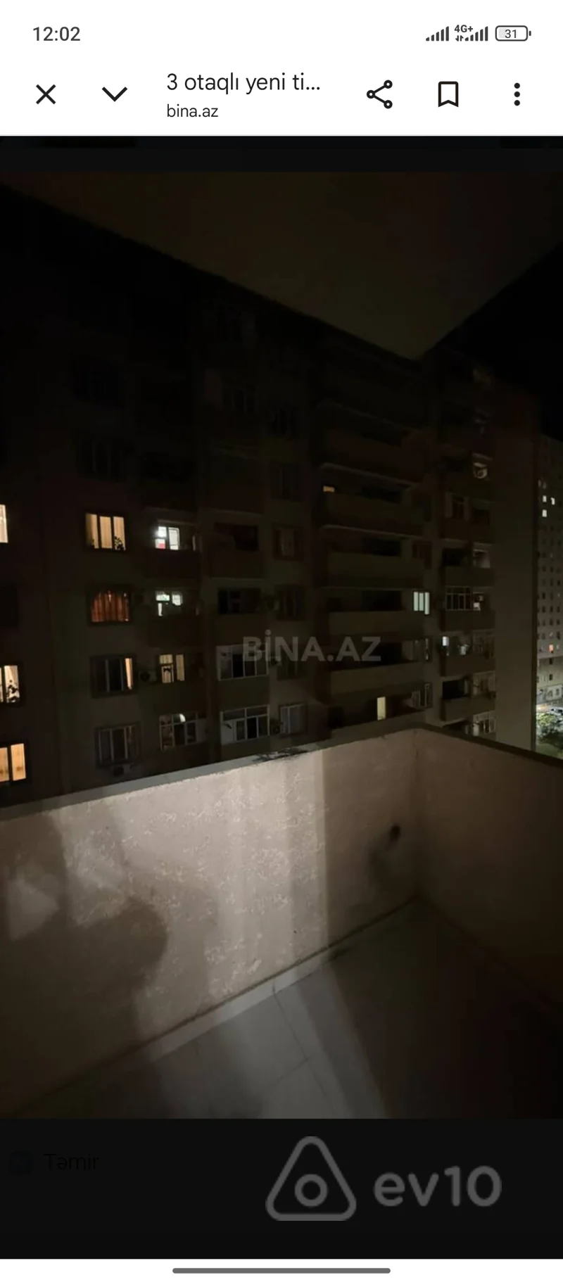 3 otaqlı mənzil, 90 m², Xırdalan — kirayə — Mənzil, Xırdalan (9)
