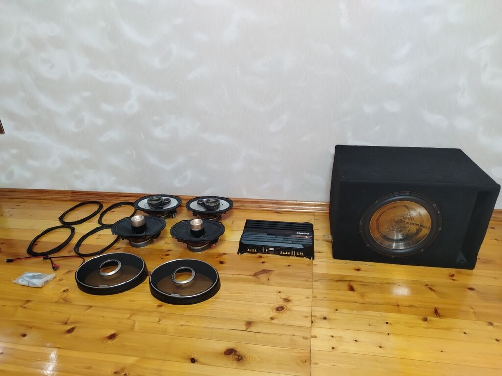 İşlənmiş Sony Kolonka, Növ - Sabvufer, rəng - Qara — Dinamiklər və akustik sistemlər, Bakı (3)