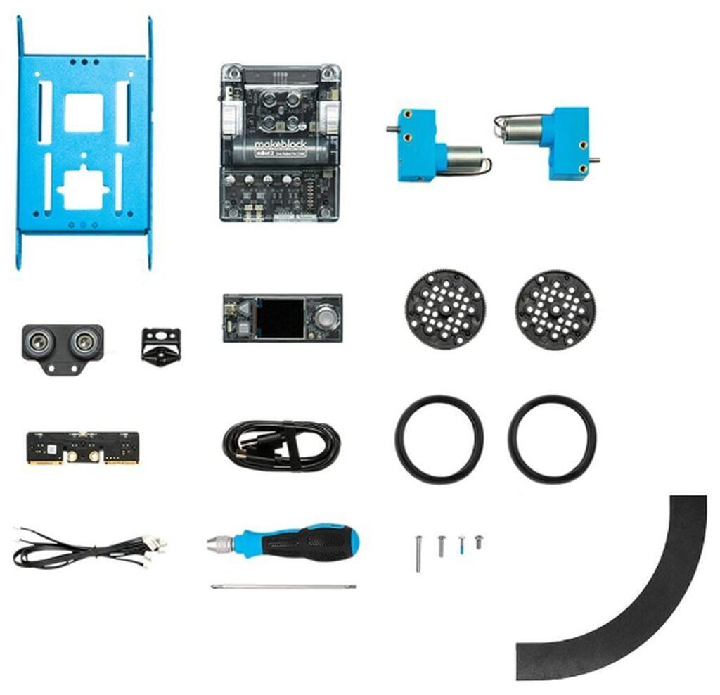 Makeblock mBot-2 Robot — Stem öyrədici robot dəsti Scratch və Python — Oyuncaq figuraları, Bakı (4)