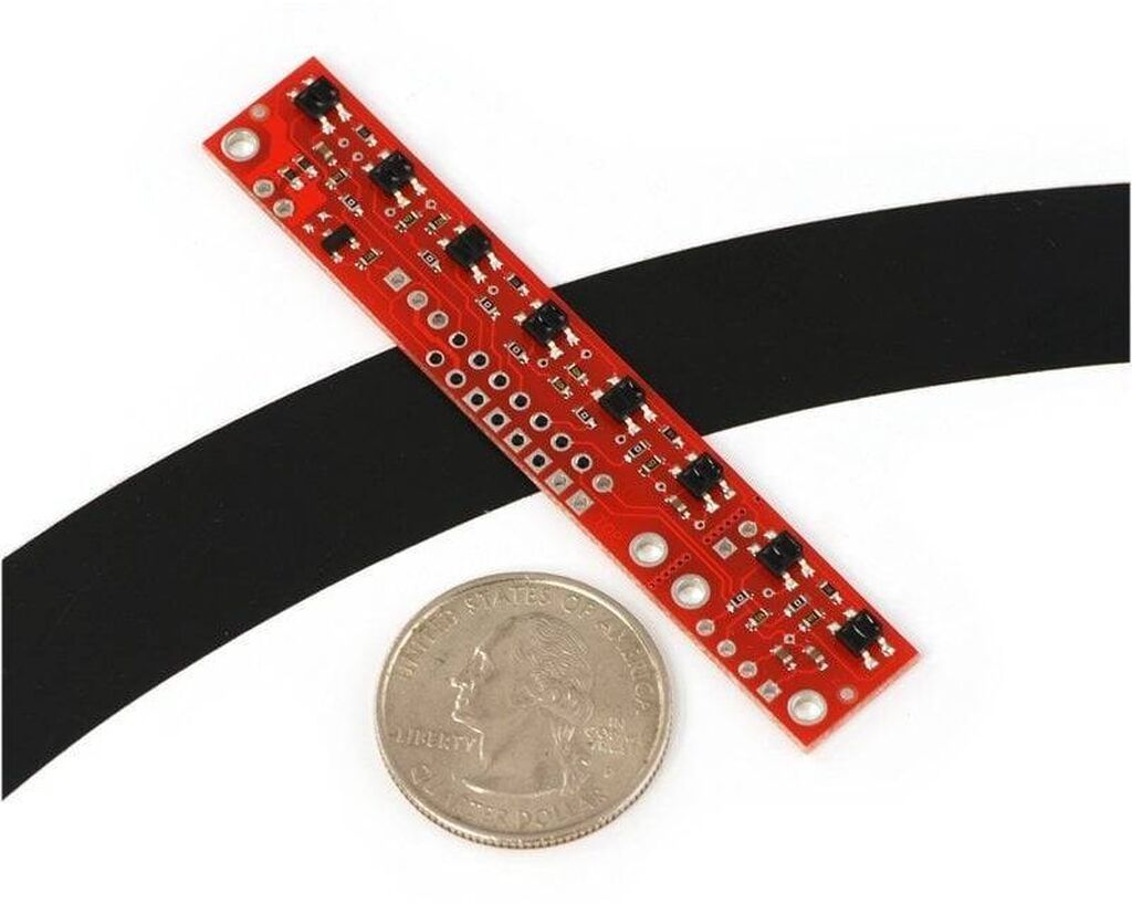 QTR-8A İnfraqırmızı Sensor Kartı (Analoq) Xətt izləyən robotlar və — Avtomobil elektrikası, Bakı (3)