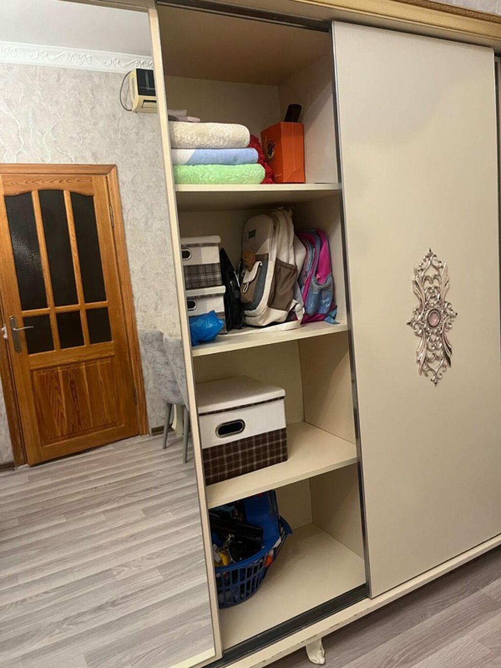 İşlənmiş, 3 qapılı, Güzgülü, Bej, Kupe, Düz dolab — Şkaflar, Bakı (4)