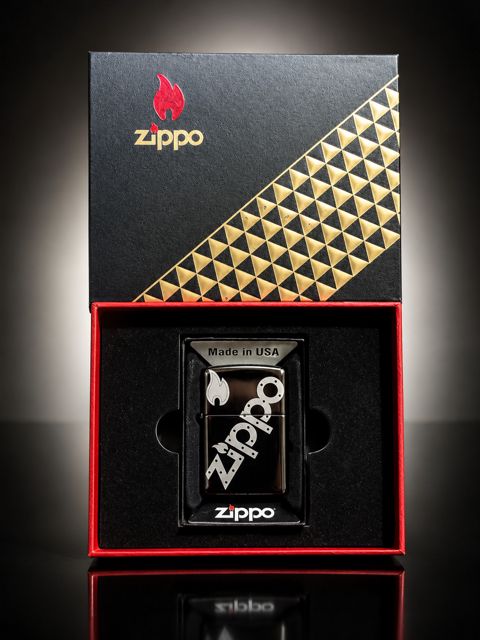 Alışqan Black Ice Flame Design, Benzinli, Çaxmaqdaşı, Metal, 0.4 ml — Bakı