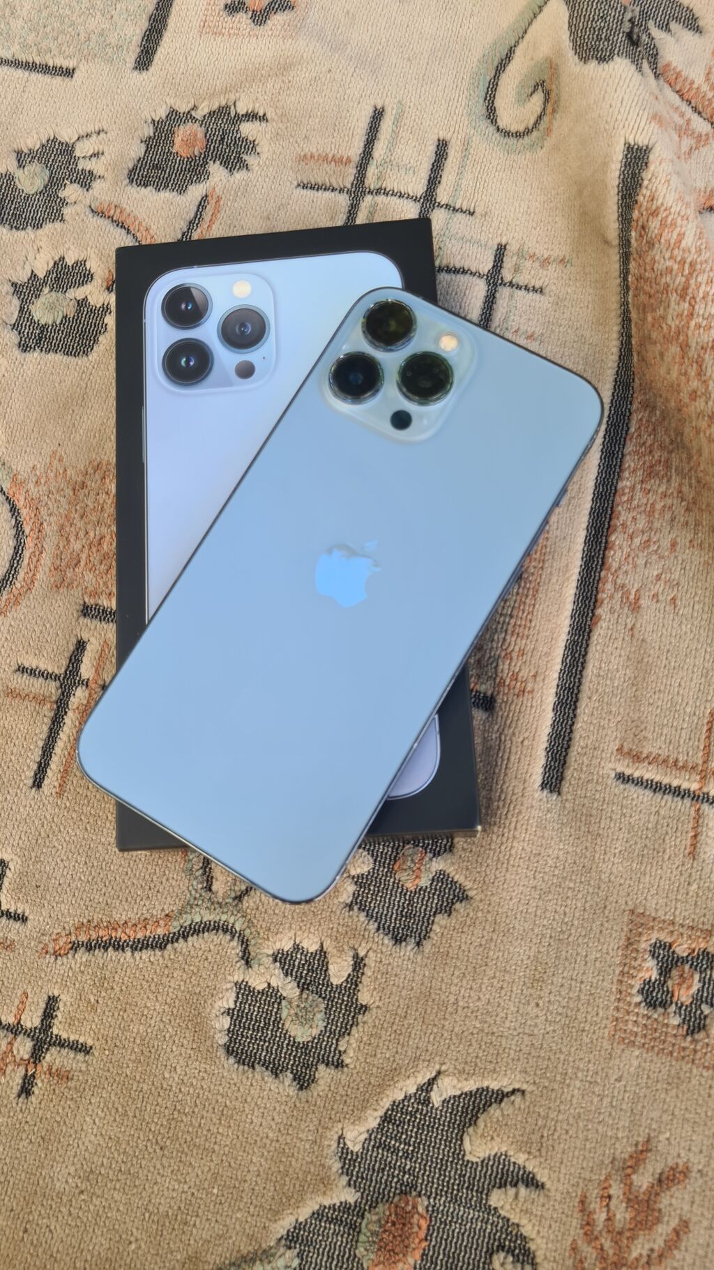IPhone 13 Pro Max, 256 GB, Blue Titanium, Simsiz şarj, Face ID — Apple iPhone, Bakı (7)