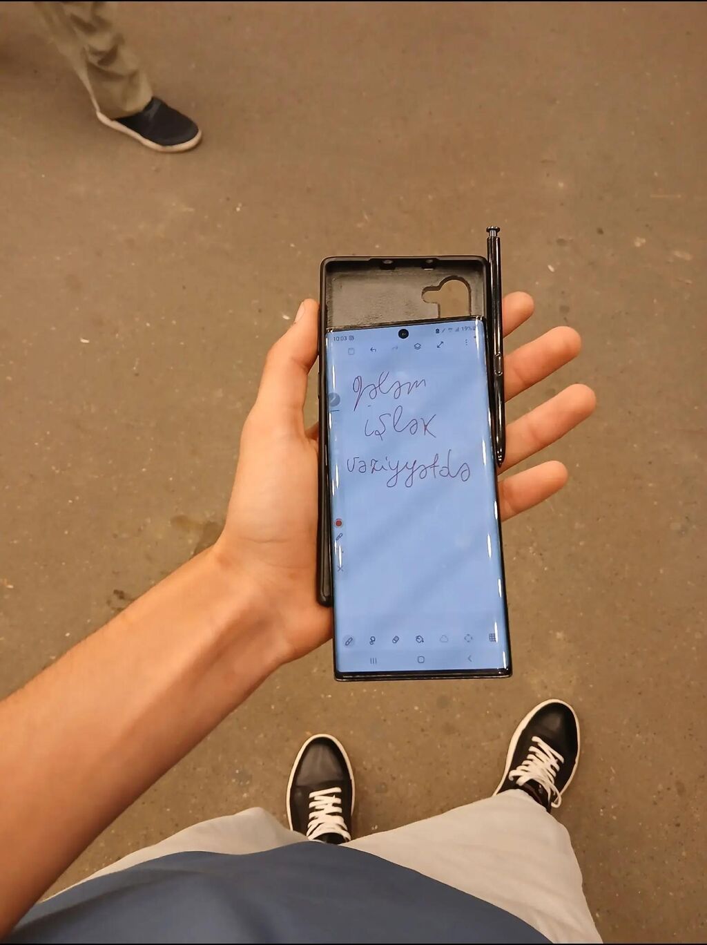 Samsung Note 10, 256 GB, rəng - Qara, Barmaq izi — Samsung, Bakı (6)
