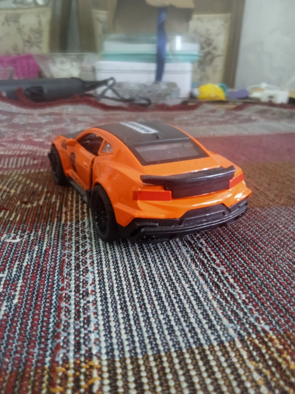 Oyun maşınları dəsti – 2 ədəd metal model 1) Qara “Lada 2106” retro — Modellar, Sumqayıt (6)