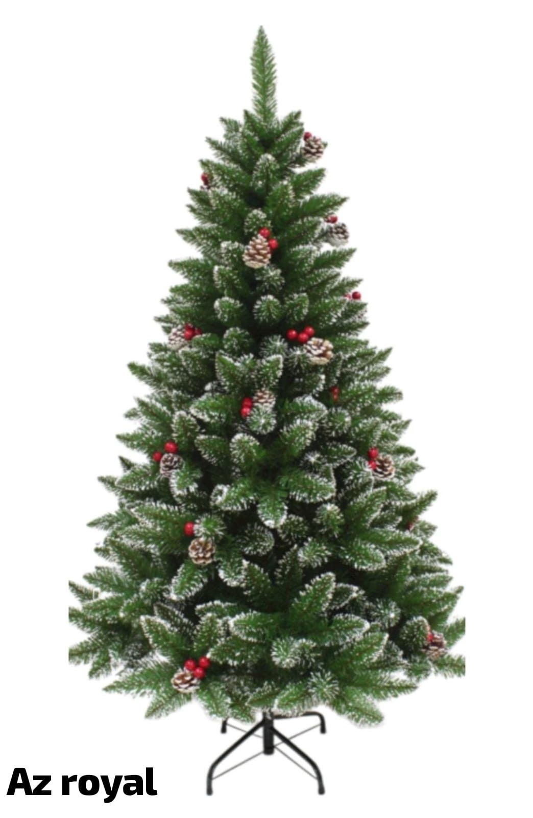 Döşəməüstü şam ağacı Az Royal azr720, PVC, yaşıl, 120 sm — Mallar, Bakı