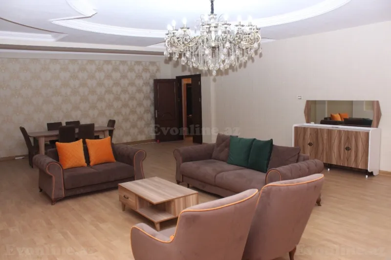 Satılır 4 otaqlı Mənzil Yeni tikili 216 m² Bakı, Nəsimi r., 28 May m — Mənzil, Bakı (6)