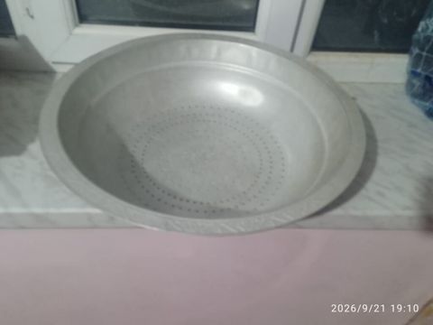 Alüminium süzgəc (dəmir sinilər tipli, iri ölçü) - Material: yüngül — Bakı