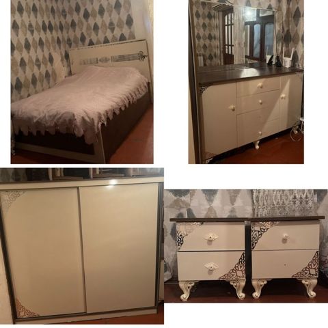 İkinəfərlik çarpayı, Dolab, Termo, 2 tumba, İşlənmiş — Bakı