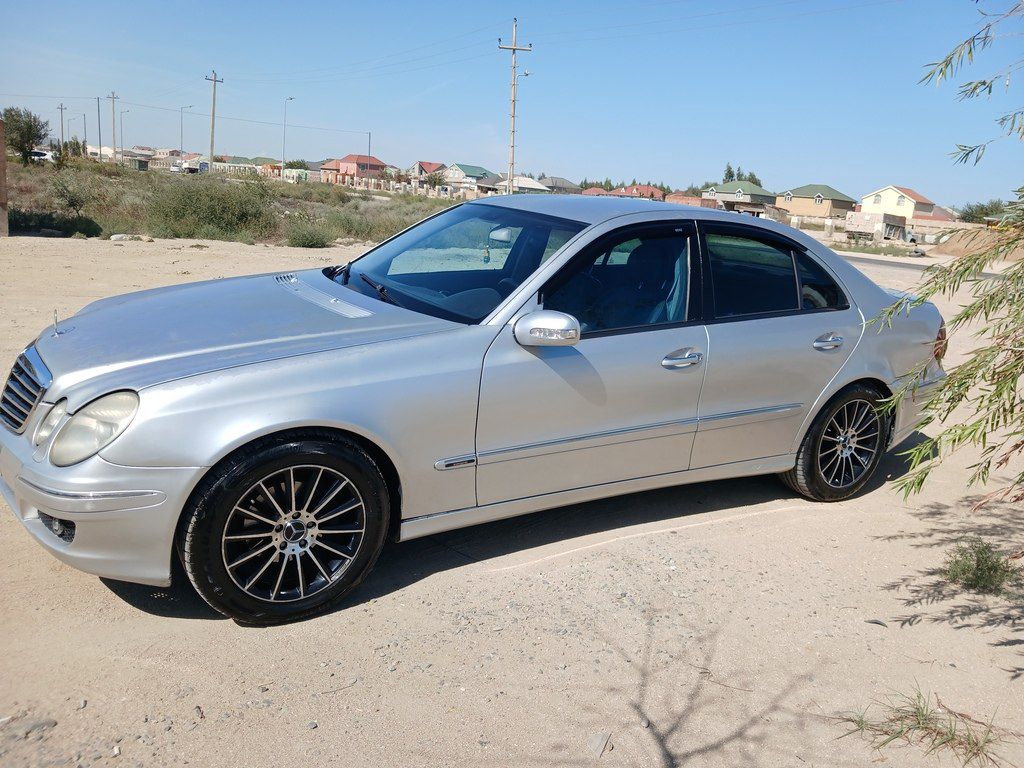 Mercedes E 220, 2.2 L, 2002 il, 861 000 km 77-BS-390 — Avtomobillər, Bakı (3)